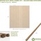 Ekena Millwork 94H x 3/8T Adjustable Wood Slat Wall Panel Kit w/ 1W Slats, Maple contains 42 Slats SWW84X94X0375MA - alternate 4